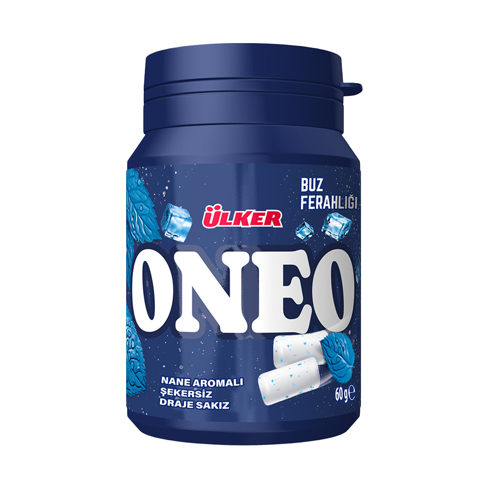 Ülker Oneo Şekersiz Sakız 60Gr Nane Aromalı