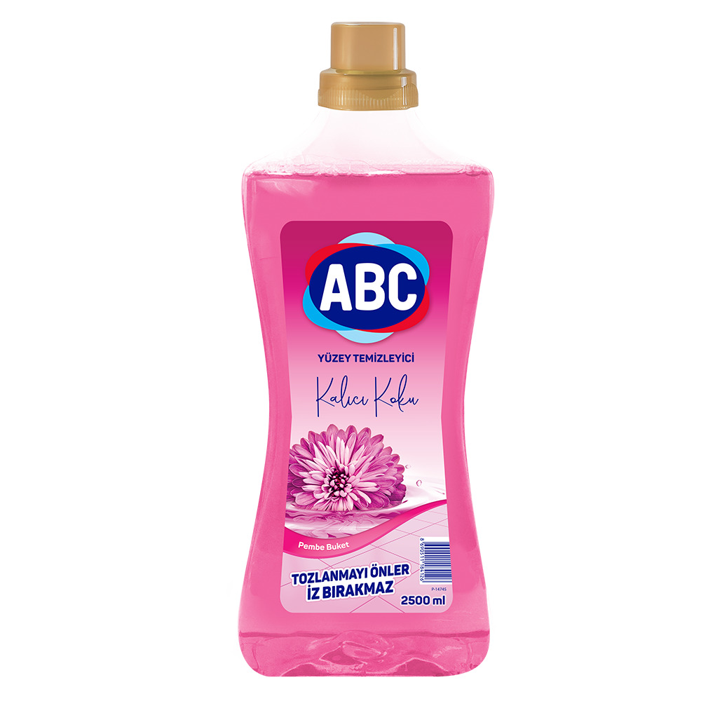Abc Pembe Buket Yüzey Temizleyici 2,5 Lt