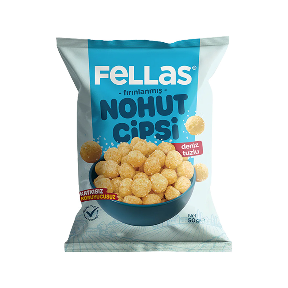 Fellas Deniz Tuzlu Nohut Cips 50 Gr