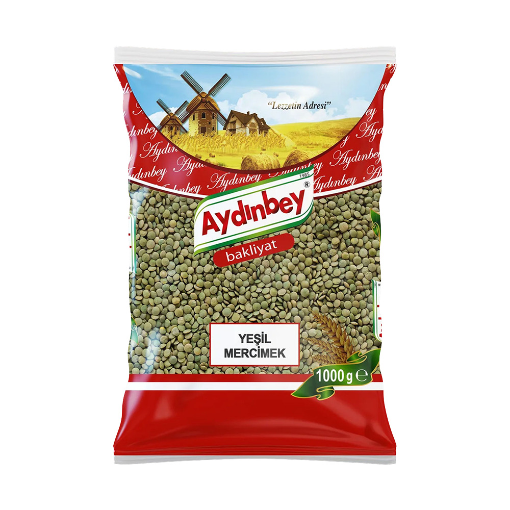Aydınbey Yeşil Mercimek 1 Kg