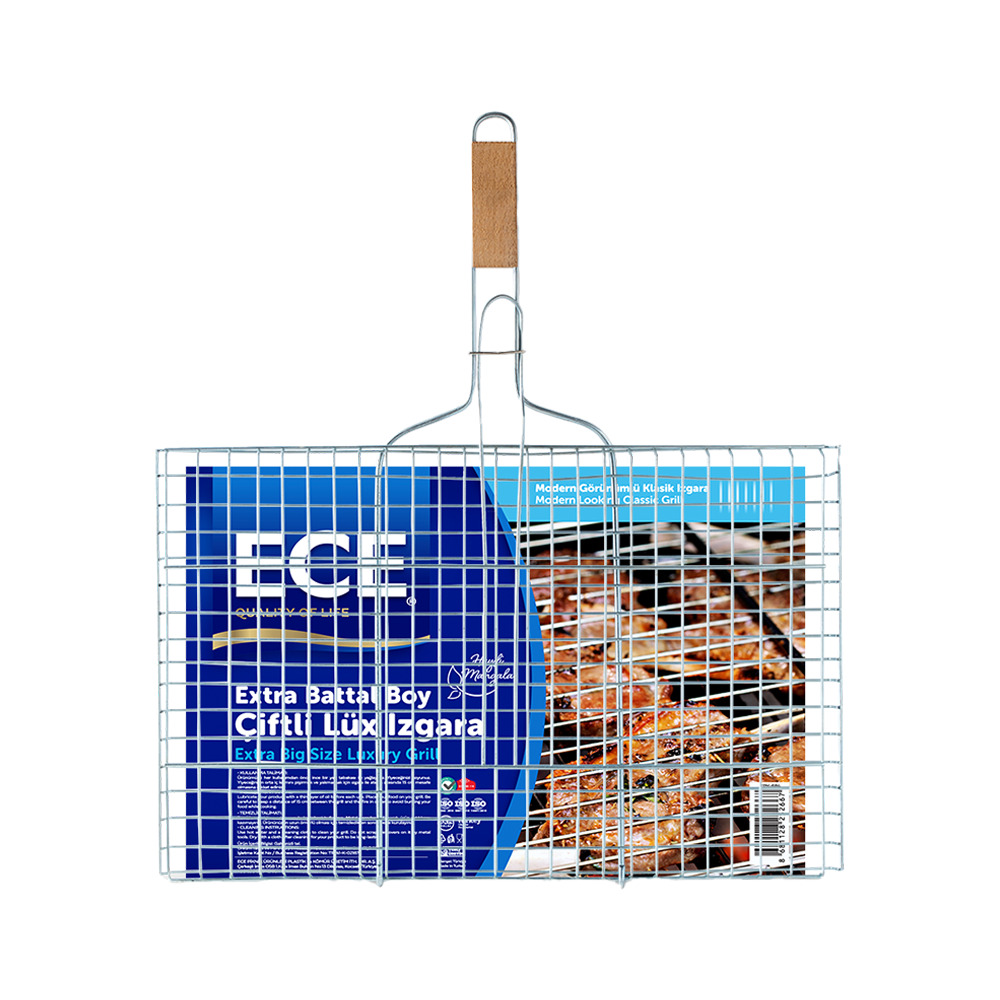 Ece Lüks Izgara Ekstra Battal Ağaç Sap Epk-684