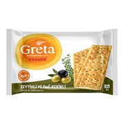 Greta Kraker Zeytinli Ve Dağ Kekikli 4*30 Gr 