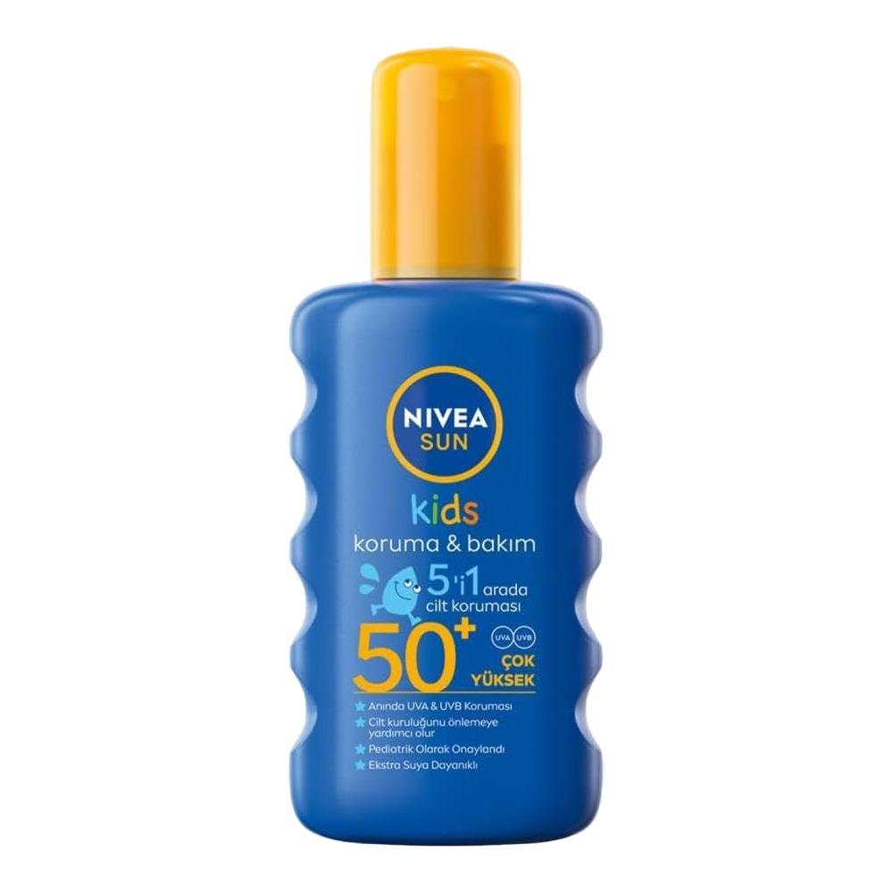 Nivea Sun Çocuk Nemlendirici Güneş Spreyi 50+ Çok Yüksek Koruma 200 Ml