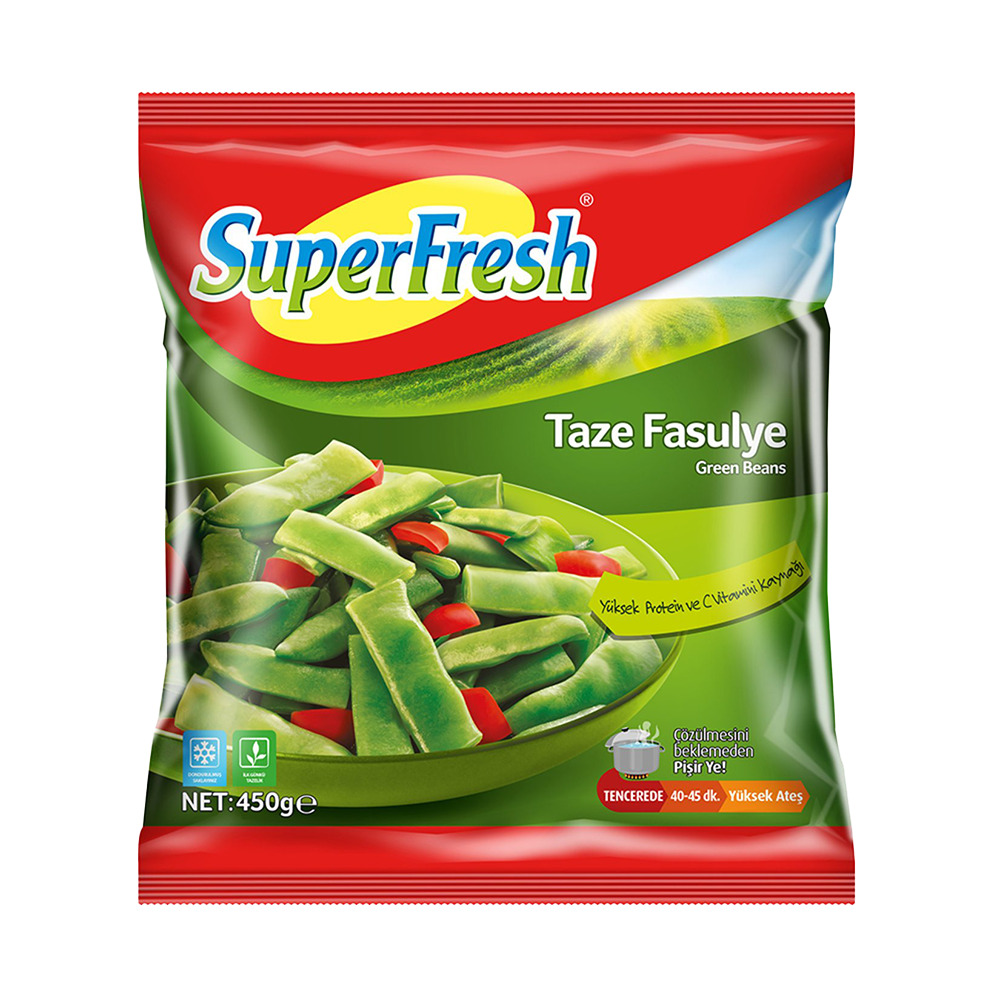 SuperFresh Taze Fasulye 450 Gr