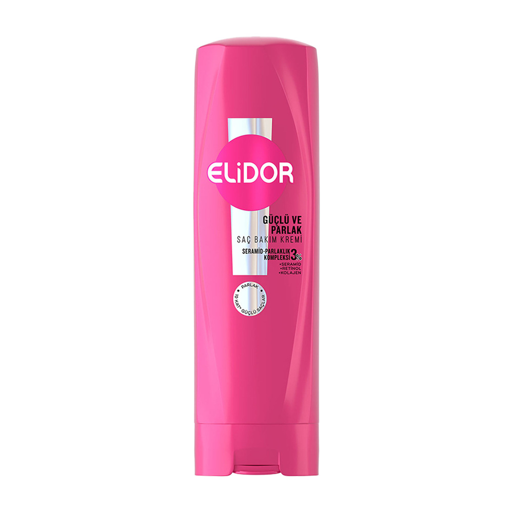 Elidor Güçlü ve Parlak Saç Bakım Kremi 350 Ml