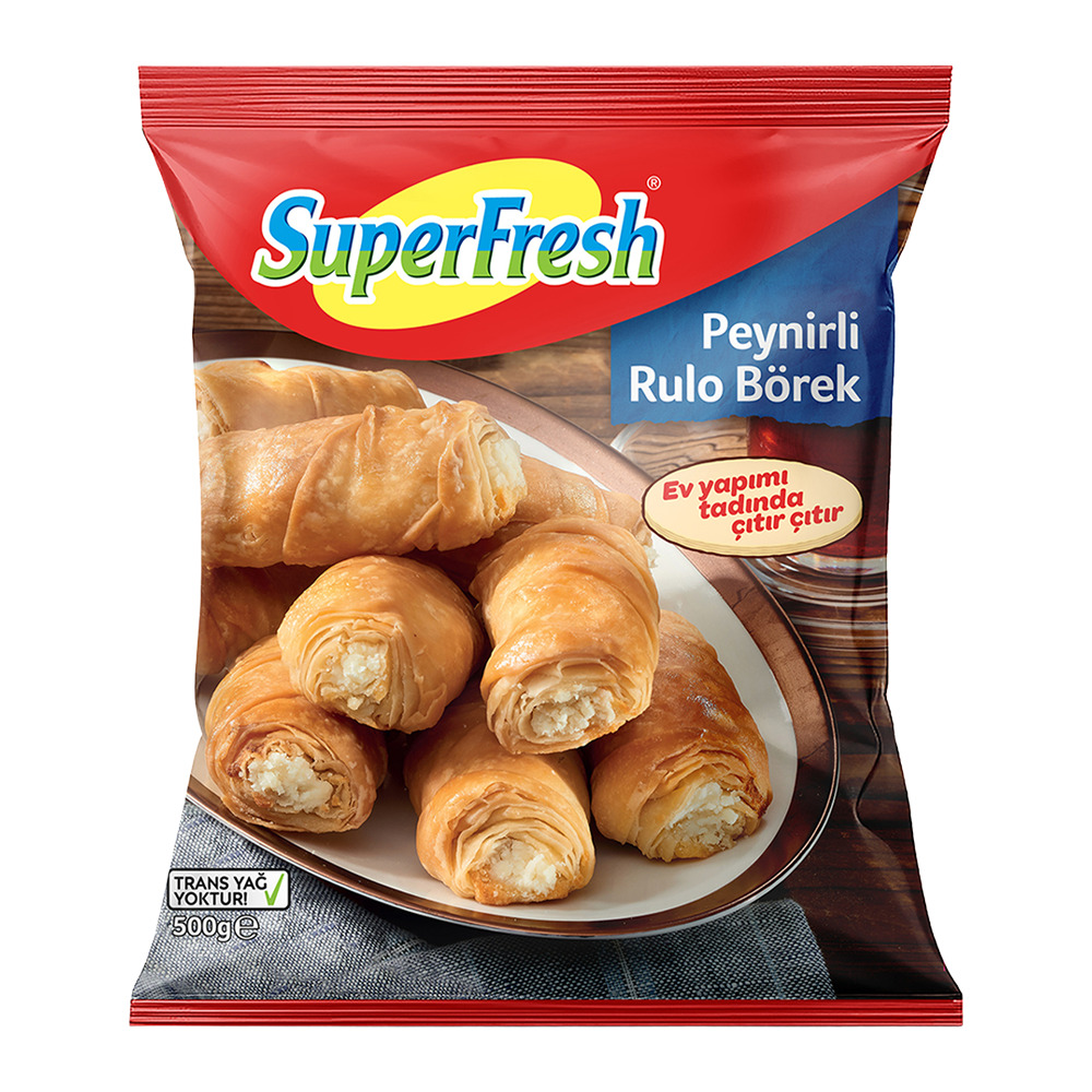 SuperFresh Rulo Börek 500Gr Peynirli