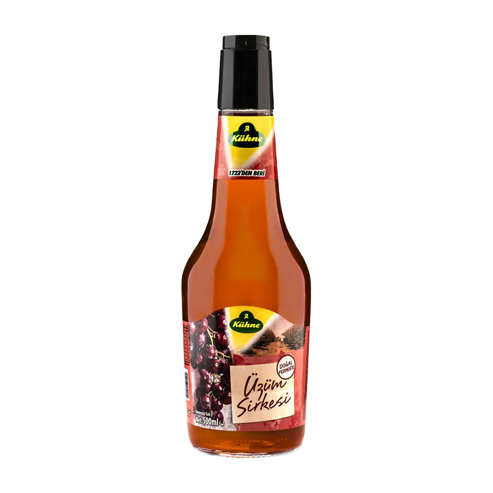 Kühne Üzüm Sirkesi Cam 500 Ml.