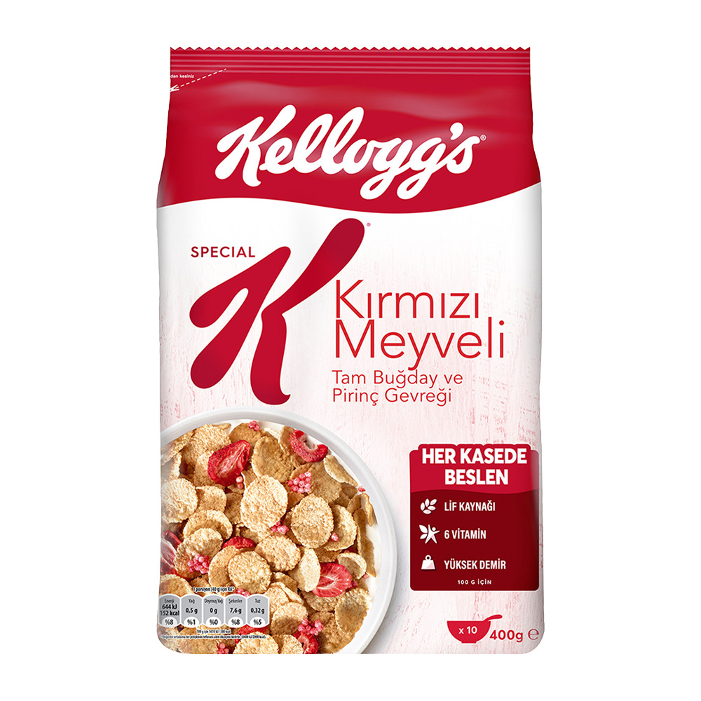 Ülker Kellogg's Special Kırmızı Meyveli Gevreği 400 Gr