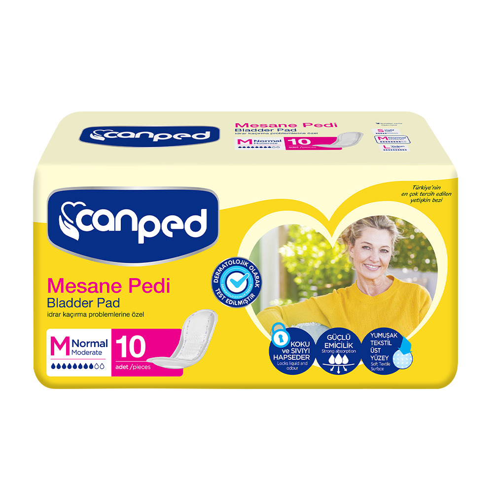 Canped Mesane Pedi Orta 10’lu.