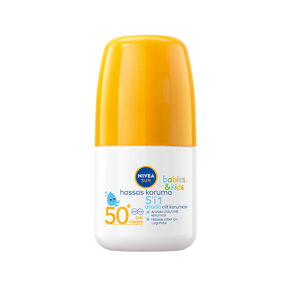Nivea Sun Kids Hassas Koruma Güneş Koruyucu Roll - On Spf 50+ 50 Ml