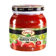 Öncü Karışık Domates Biber Salçası Pet 1600 Gr