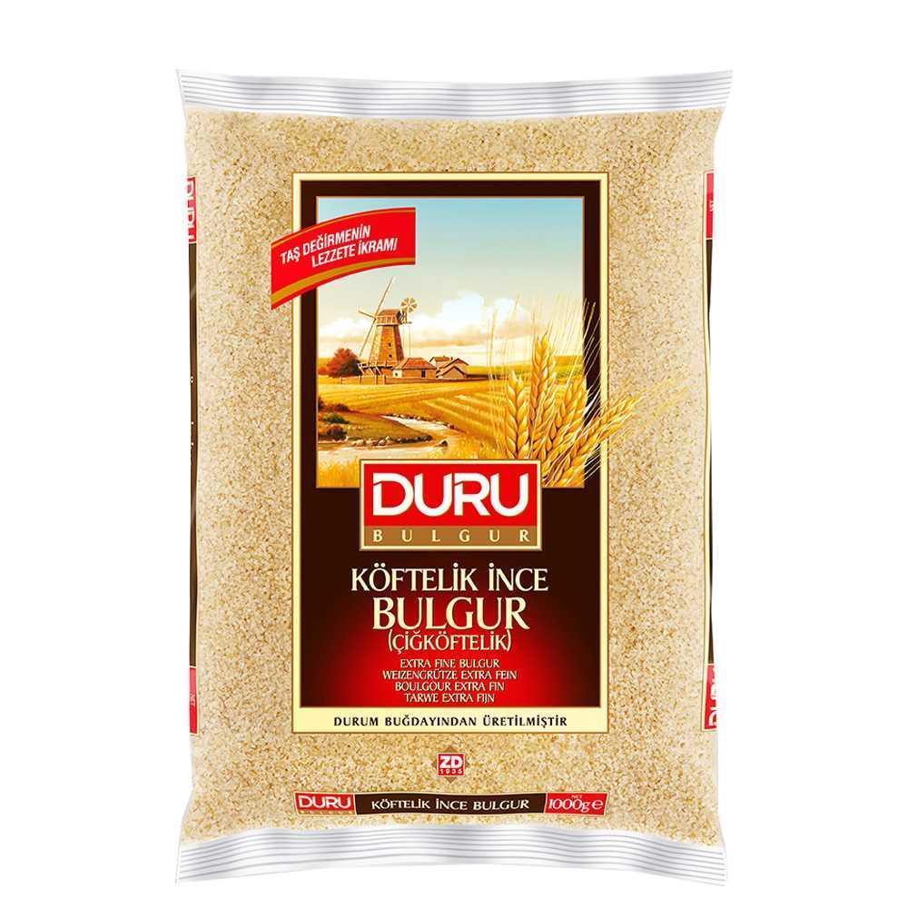 Duru Çiğ Köftelik Bulgur 1Kg