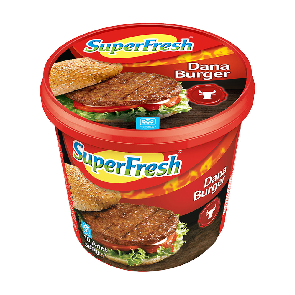 SuperFresh Dana Burger Köfte 500 Gr