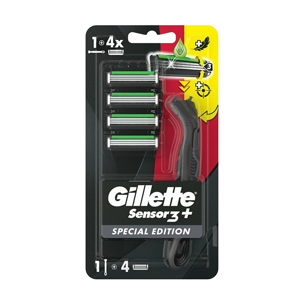 Gillette Sensor 3 Plus Black H+4