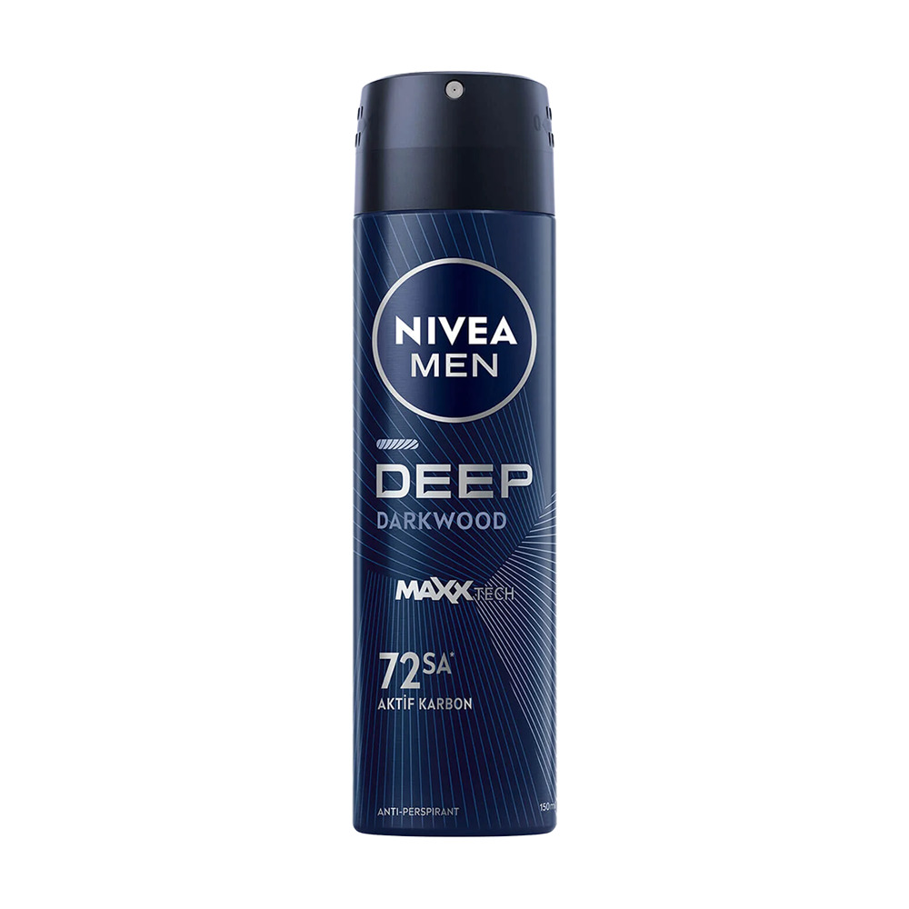 Nivea Men Deep Darkwood Deodorant 150Ml