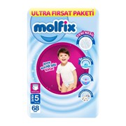 Molfix Külot Bez 68 Lı No:5 12-17 Kg Ultra Fırsat Paketi