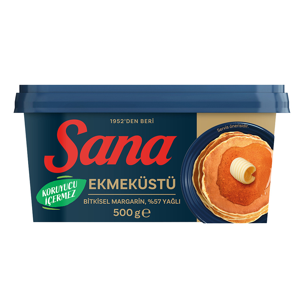 Sana Ekmek Üstü 500 Gr Kase.