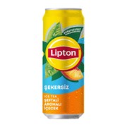 Lipton Şekersiz Ice Tea Şeftali 330 Ml