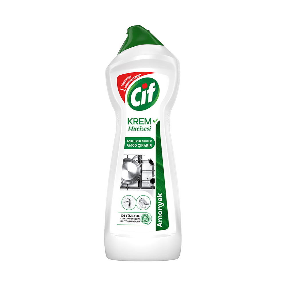 Cif Krem Amonyaklı Mikropartiküllü 750 Ml