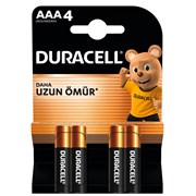Duracell İnce Pil 4’lü.
