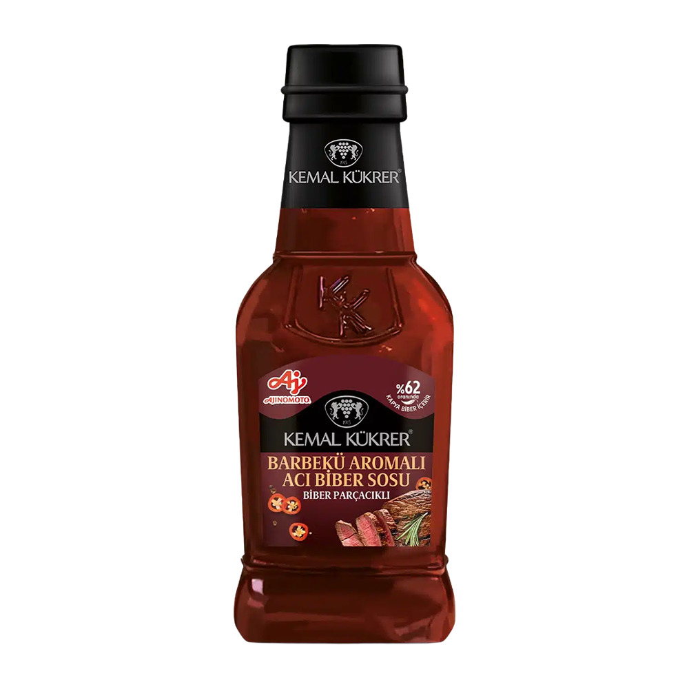 Kemal Kükrer Barbekü Aromalı Acı Biber Sosu 250Ml